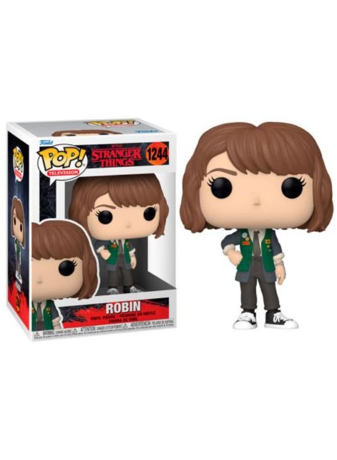 Funko Pop! Tv Series :  Stranger Things S4 - Robin Buckley - Image 2