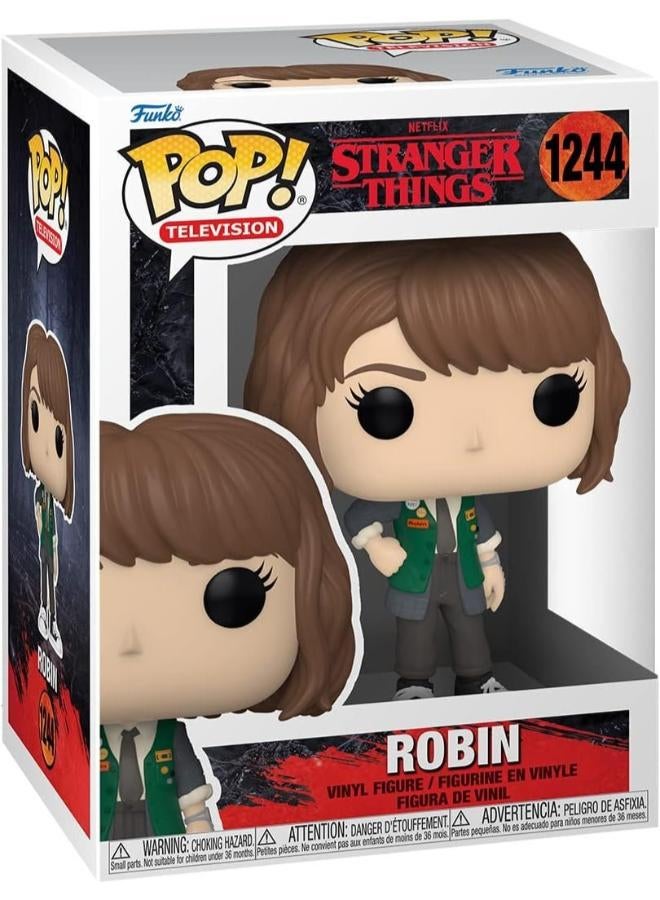 Funko Pop! Tv Series :  Stranger Things S4 - Robin Buckley - Image 3
