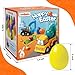 ZenBombs 12 Plastic Easter Eggs Filled with PullBack Engineering Toys Gift for Easter Egg Hunt Birthday Party for Kids Over 3 Years Old - Image 4