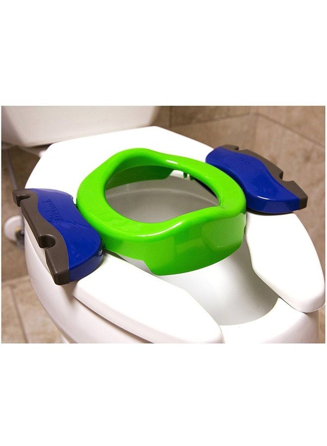 Kalencom Potette Plus Potty Training Seat Toddler Travel Toilet Chair Liners Books Bags With Toy - Image 3