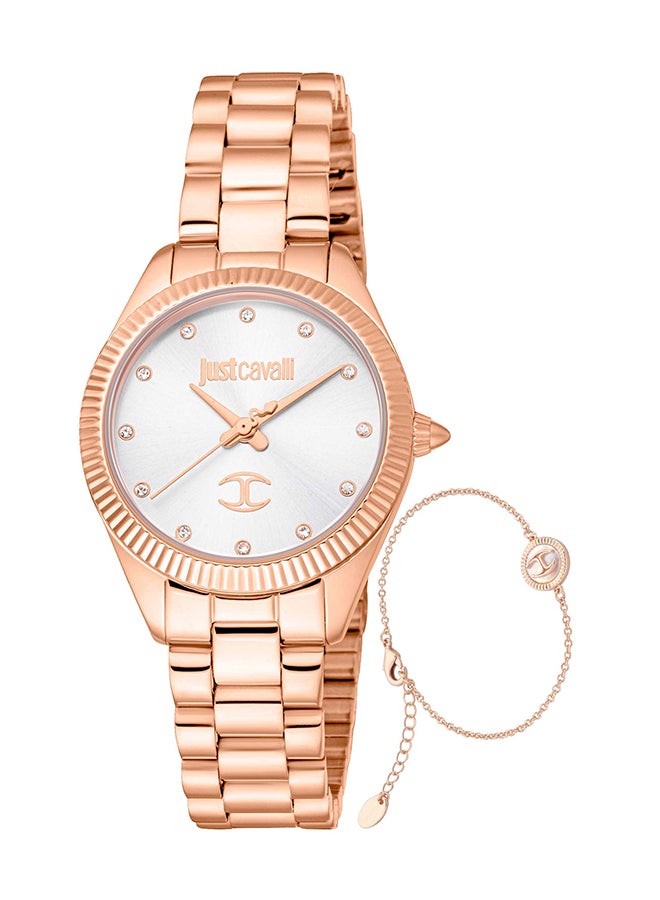 Just Cavalli Lady Pacentro JC1L267M0075 - Stainless Steel Female Quartz 3 hands - Image 1
