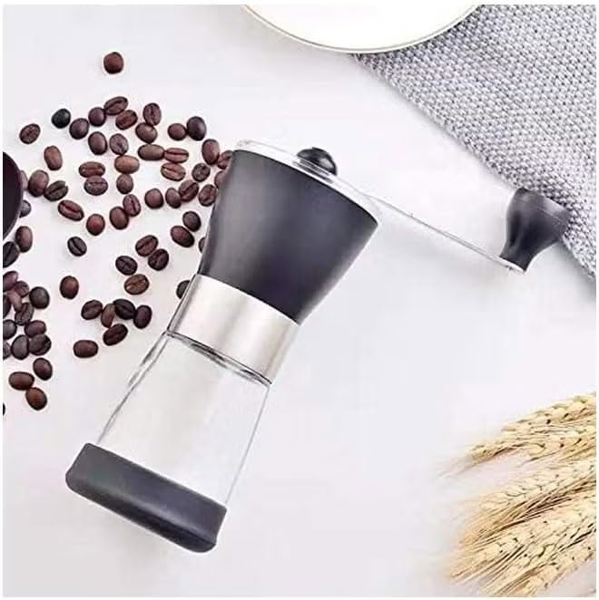 VOGMAX Drip Coffee Maker,V60 Coffee Maker Set Case Includes Filters Dripper Glass Server Grinder Scale with Timer Wooden Handle Kettle with Thermometer and Double-wall glass cup - Image 3