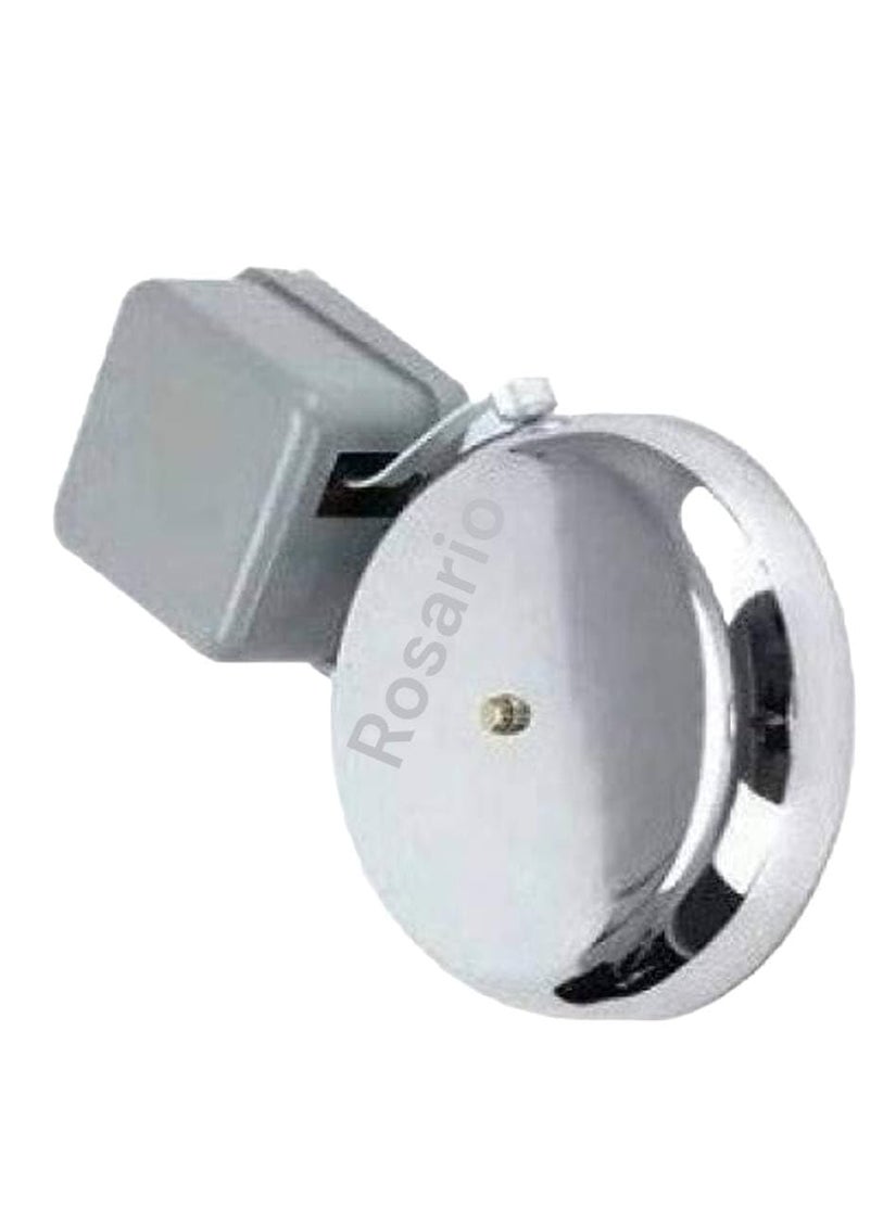 ROSARIO Rosario Metal Electric Gong Industrial School College Factory Bell 225 mm 12 inch Silver  - Image 1