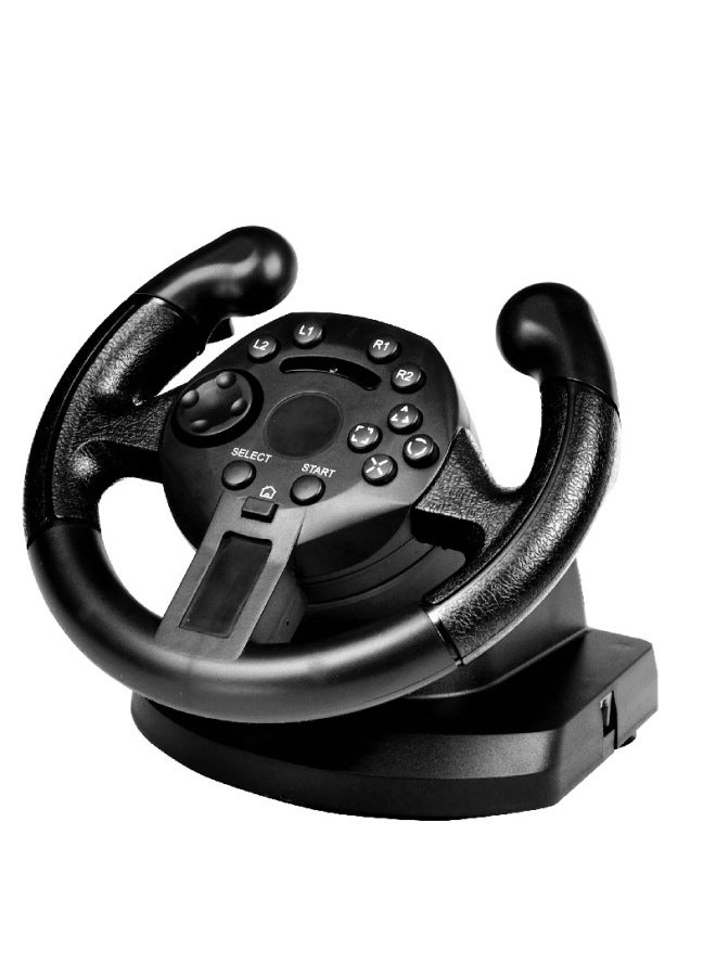 Digital Computer/game Steering Wheel/game Controller Pedals For Simulation Racing Games-Product Color:Black  - Image 4