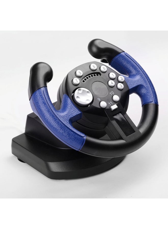 Digital Computer/game Steering Wheel/game Controller Pedals For Simulation Racing Games-Product Color:Black  - Image 5