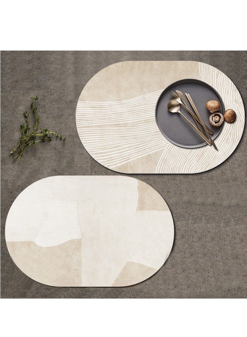 تمر (فاكهة) طقم مفارش صحون من 2 قطع - Image 1