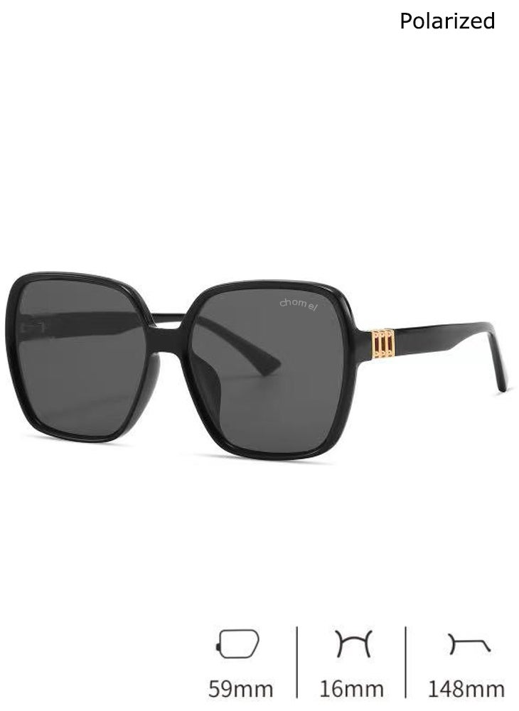 Chomel Fashion High-Definition Nylon Lens Sunglasses For Women's High-End Elegant Anti-Ultraviolet Anti-Blue Light  - Image 3