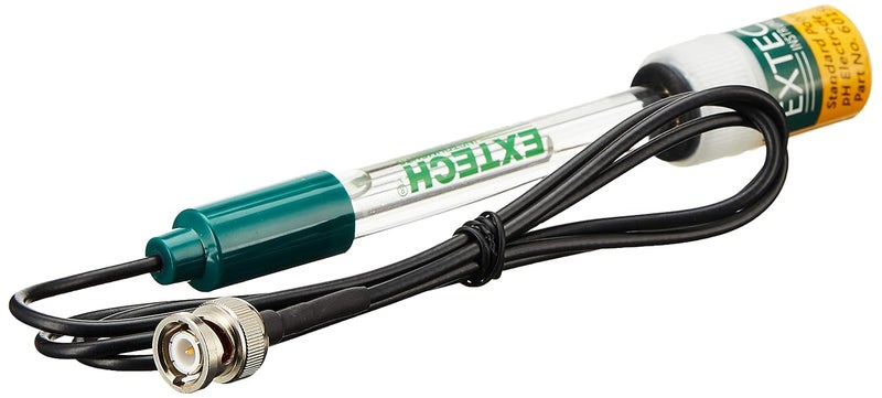 Extech 601500 Standard pH Electrode with BNC Connector and 1m Cable - Image 1