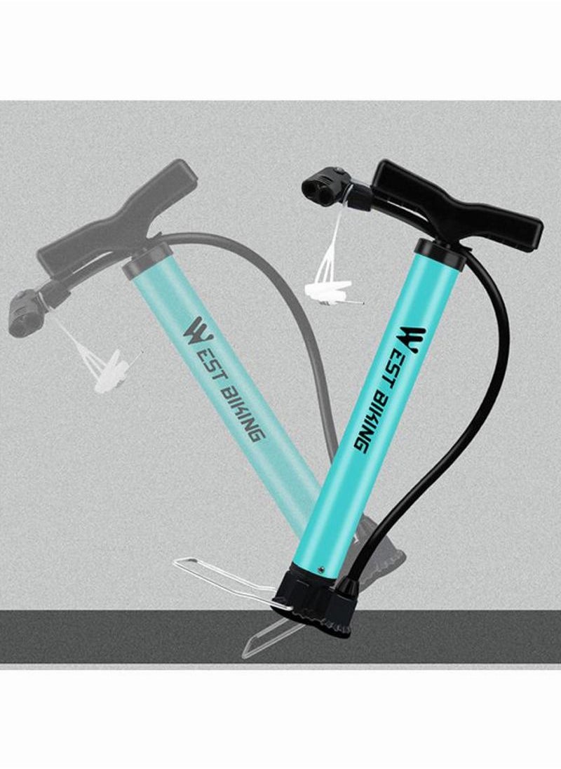 WEST BIKING - WEST BIKING Bicycle Tire Inflator 120PSI Steel MTB Road Bike High Pressure Air Pump Basketball Car Motorcycle E-Bike Tyre Repair - Image 1