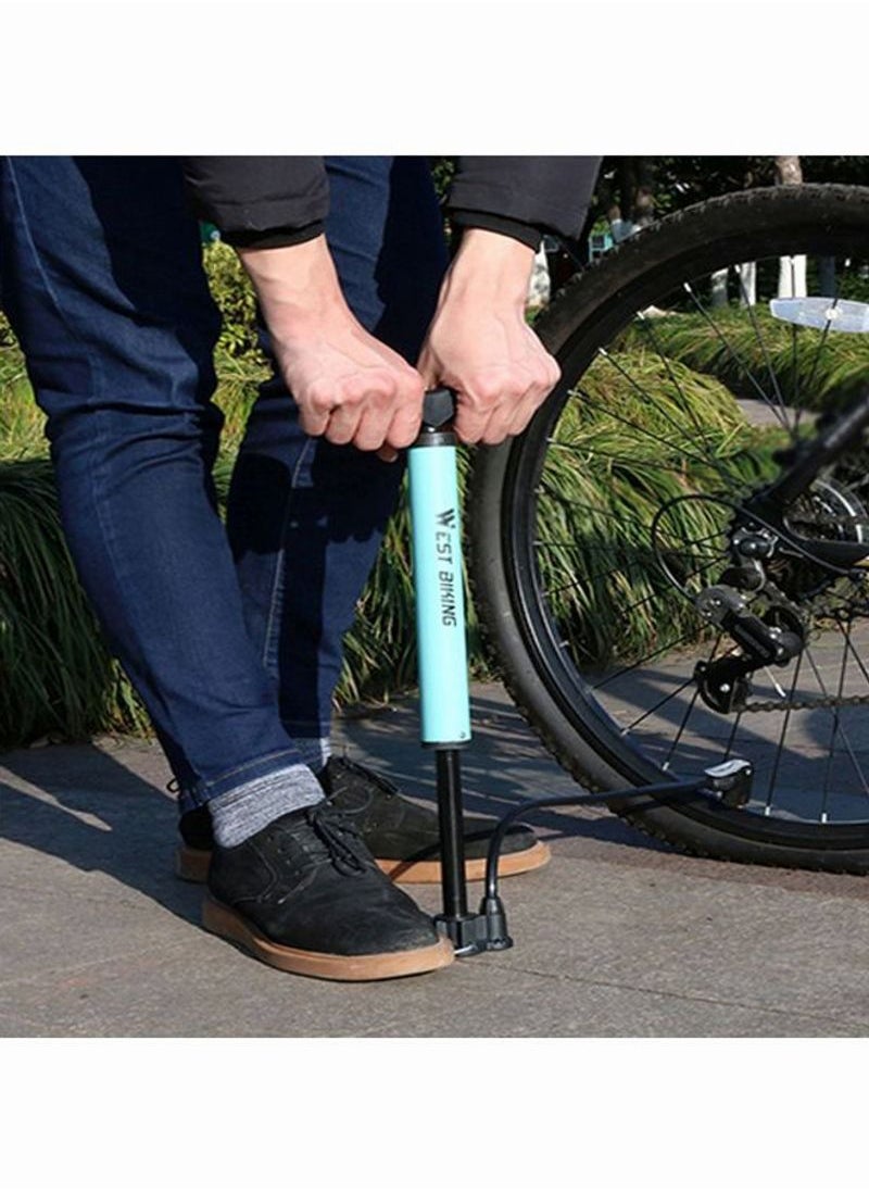WEST BIKING - WEST BIKING Bicycle Tire Inflator 120PSI Steel MTB Road Bike High Pressure Air Pump Basketball Car Motorcycle E-Bike Tyre Repair - Image 1