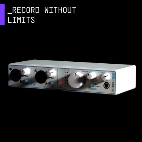 Arturia - MiniFuse 2 OTG - Audio & MIDI Interface with Creative Software for Recording, Production, Podcasting, Guitar, USBC/USBA - White - Image 2