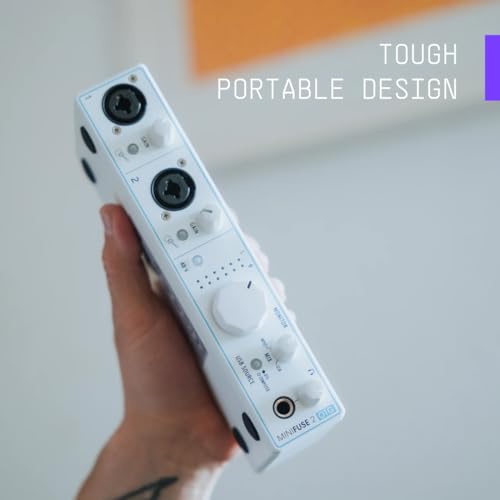 Arturia - MiniFuse 2 OTG - Audio & MIDI Interface with Creative Software for Recording, Production, Podcasting, Guitar, USBC/USBA - White - Image 5
