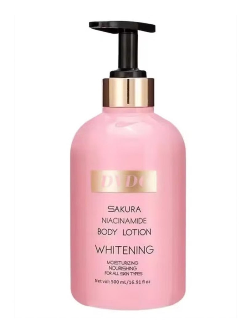SAKURA Shawill makeup sakura niacinamide body lotion whitening