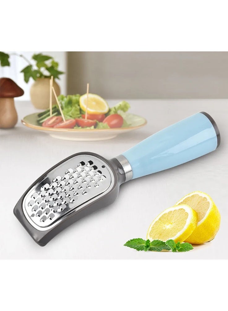 Multi-Blade Stainless Steel Grater – Practical Kitchen Tool for Grating and Slicing Vegetables, Fruits, and Cheese, Safe and Easy to Clean-Multicolor - Image 4