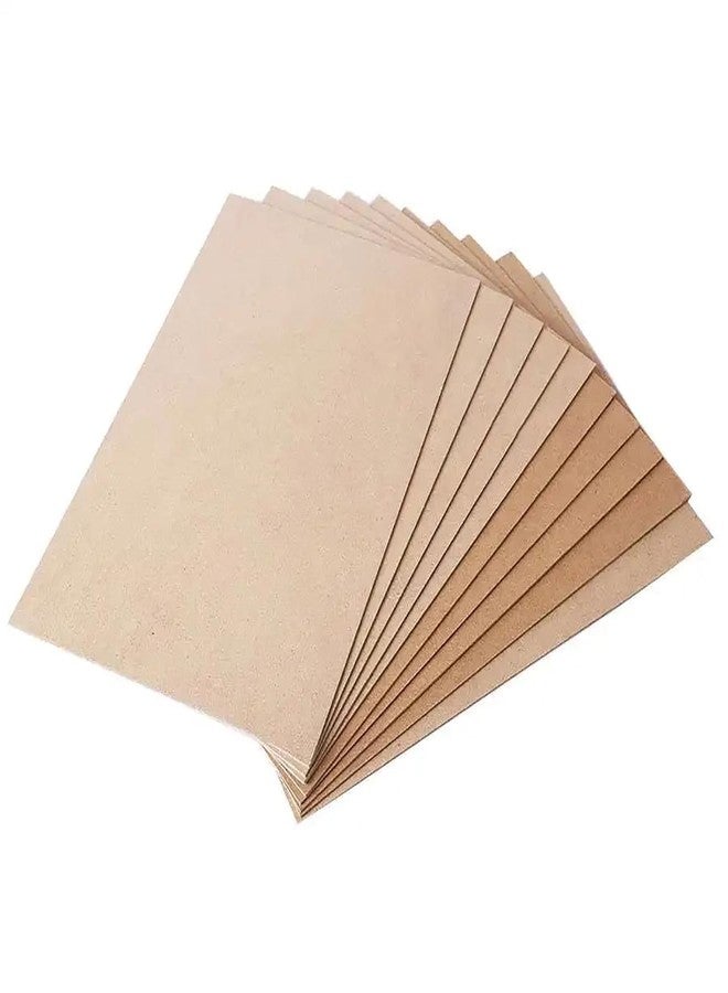 Curious Button مجموعة من 3 قطع من ألواح MDF الصنوبرية الفارغة مقاس 6 × 8 بوصة، بأزرار غريبة، 6 مم، مناسبة للأعمال الفنية والحرفية، ألواح MDF سميكة صلبة (6 × 8 × 6 مم) للأعمال الحرفية | ألواح MDF غير مكتملة - Image 2