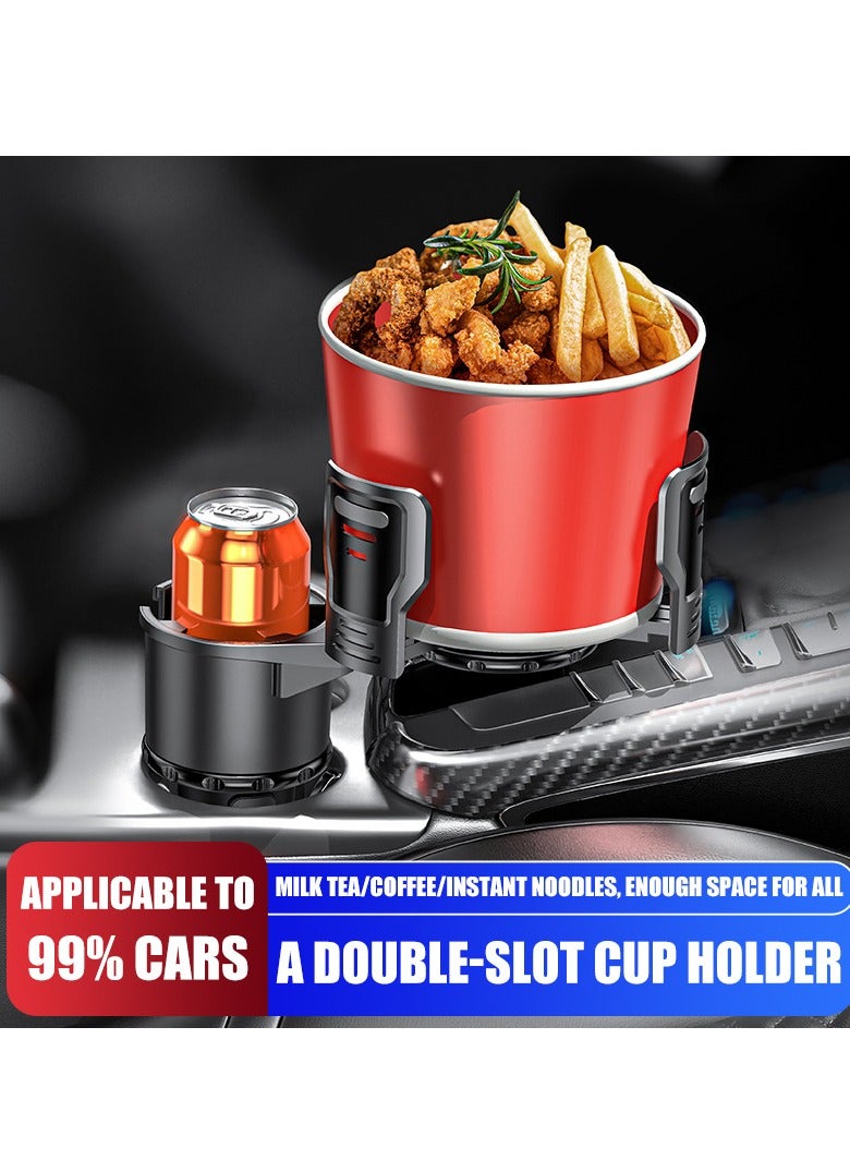 general New multi-function car water cup holder, car beverage holder, large with switch lock - Image 2