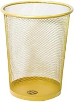 Generic Generic Metal Mesh Basket, Medium, Yellow 