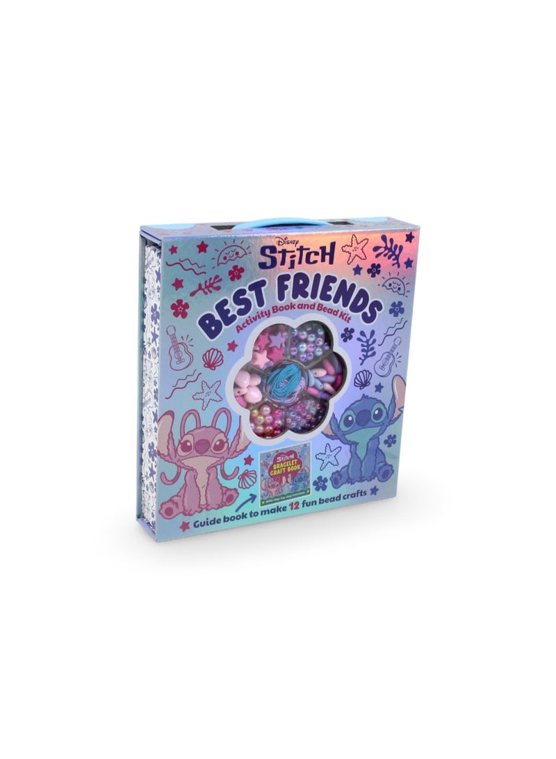 Igloo Books Disney Stitch Best Friends Activity Book & Bead Kit - Image 1