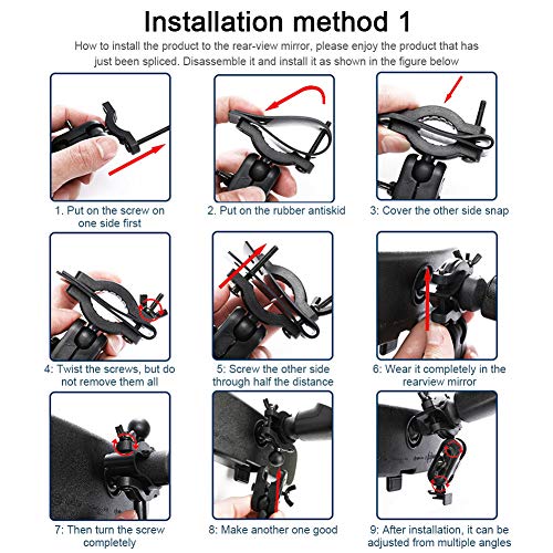 CALIDAKA Car Interior Holder Camera Bracket Auto Driving Universal Dash Cam Mount Dash Cam Mount Holder - Image 3