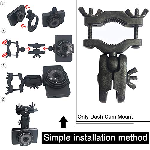 CALIDAKA Car Interior Holder Camera Bracket Auto Driving Universal Dash Cam Mount Dash Cam Mount Holder - Image 5