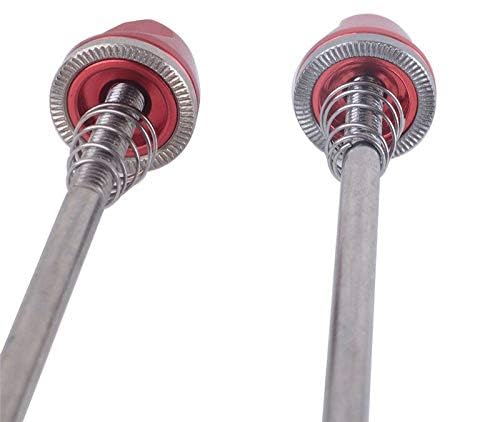 Zsling 1 Pair Bicycle Skewers Ultralight Quick Release Skewers Front Rear Set 110/135 Mm For Mtb Road Bike Black - Image 4