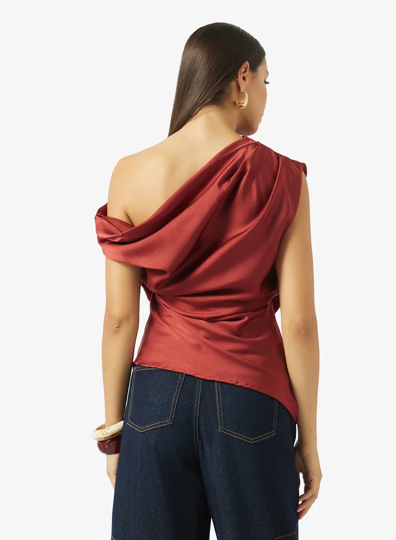 ELLA Cowl Neck Blouse
