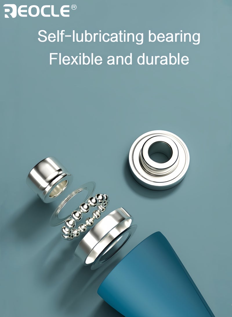 REOCLE Heavy Jump Rope with Gravity Ball Intensive Burning Weight Loss Counting Feature Included Foam Thickened Design Perfect for Fitness and Exercise - Image 3