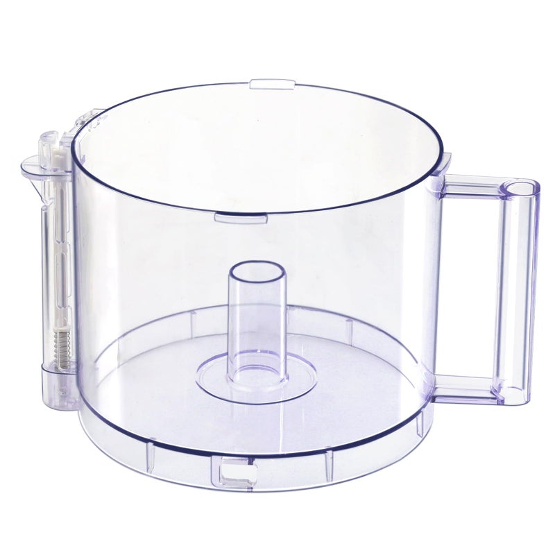 folosem DLC005AGTXT1 Replacement 14Cup Food Processor Work Bowl with Gray Handle Compatible With Cuisinart DFP14 for Cover DFP14NWBCT1 NOTE 4 Tabs on Top Rim of Workbowl - Image 2