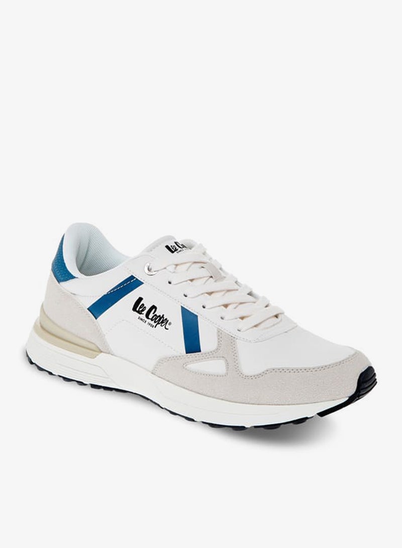 لي كوبر سنيكرز رجالي بتفاصيل شعار وإغلاق برباط - Image 2