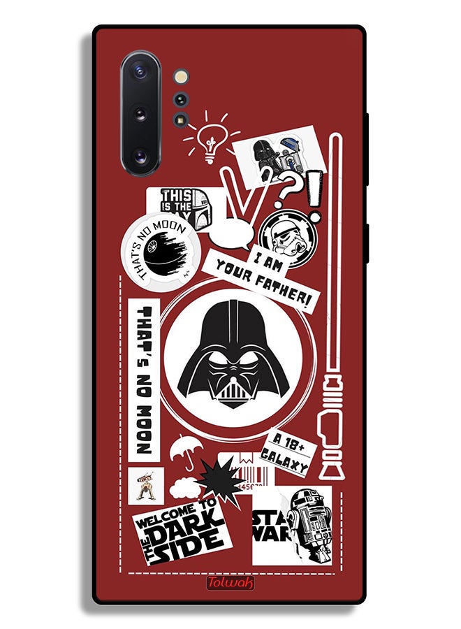 Tolwak Samsung Galaxy Note 10 Plus Protective Case Cover Welcome To The Dark Side Sticker - Image 2