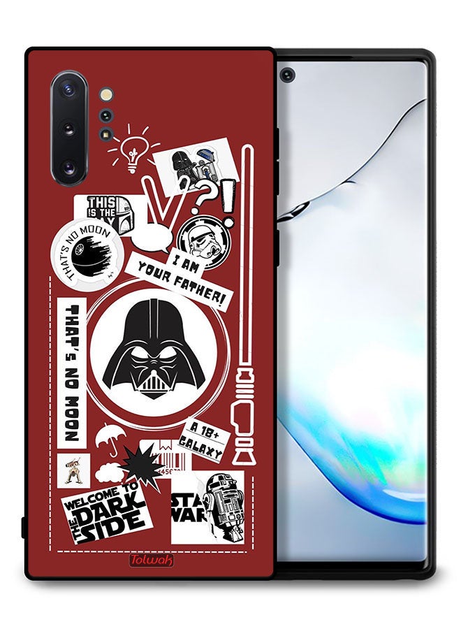 Tolwak Samsung Galaxy Note 10 Plus Protective Case Cover Welcome To The Dark Side Sticker - Image 1