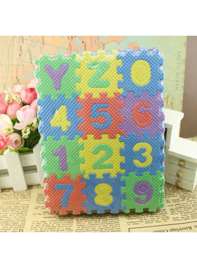 MiniMe Alphabet & Number Interlocking Foam Puzzle Play Mat | 12–18 Months | Multi-Color | EVA Foam | Includes 36 Interlocking Pieces & Cushioned Non-Slip Surface & Educational Alphabet - Image 5