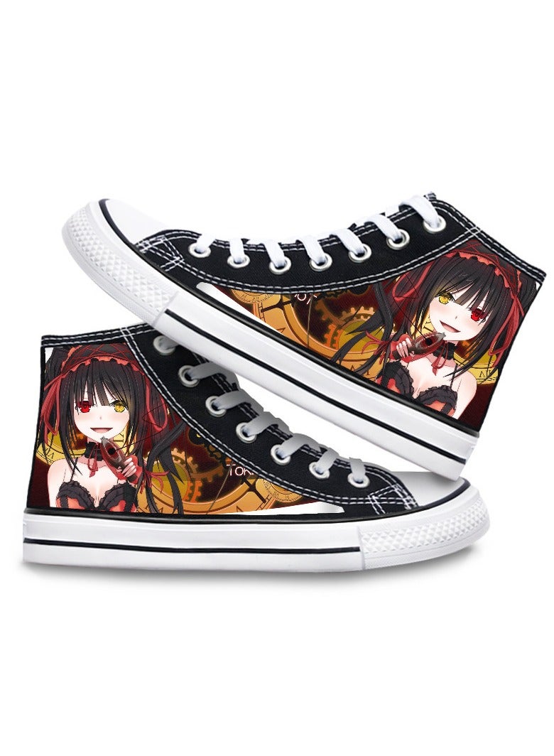 Unisex Top Canvas Shoes – Stylish Couple Sneakers for Casual & Cosplay - Image 1