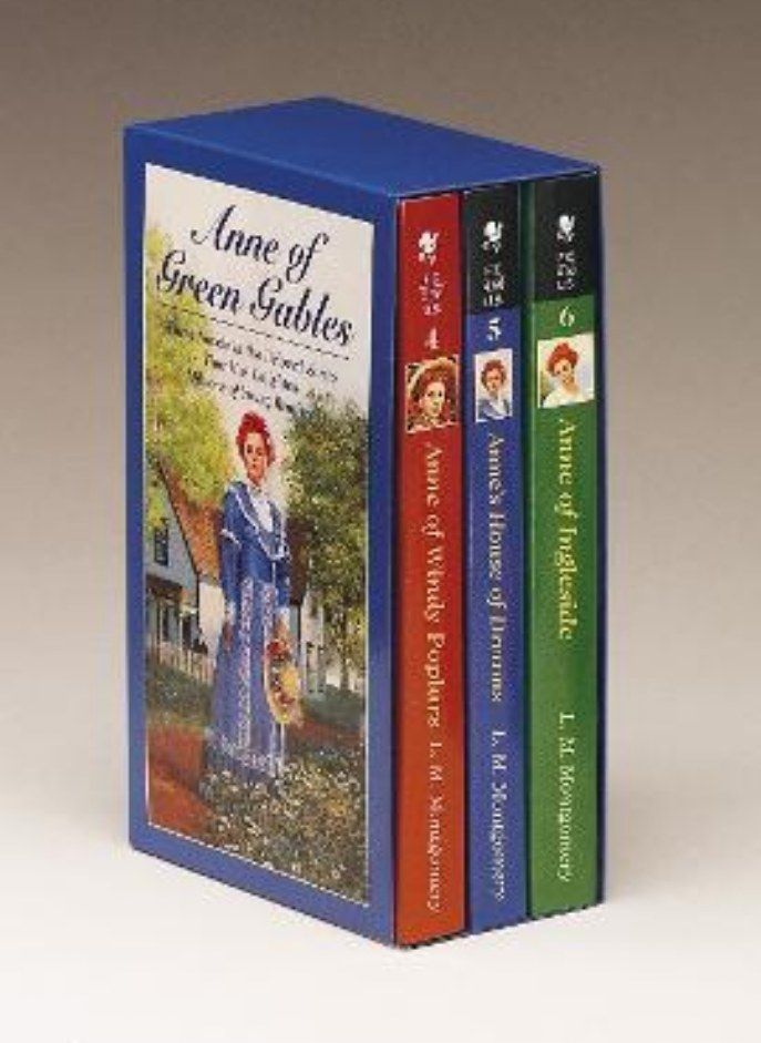 Anne of Green Gables 3-Book Box Set Volume II  Anne of Ingleside; Anne's House of Dreams; Anne of Windy Poplars Montgomery L  M 
