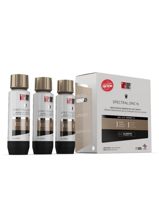 DS LABORATORIES Spectral.Dnc-N Hair Density Serumfor Hair Loss, 6 Fl Oz - Unisex Adult With 5% Nanoxidil, Caffeine, Azelaic Acid, Retinol For Hair Growth, Thickening, And Scalp Health Support  - Image 1
