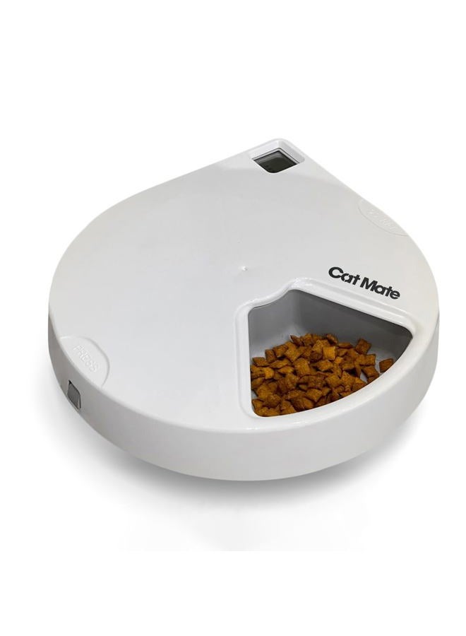 Cat Mate Replacement Bowl with Stainless Steel Inserts for The Five-Meal Automatic Pet Feeder - Image 4