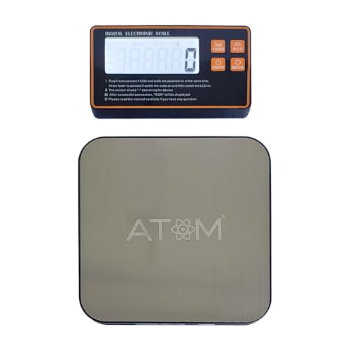 ATOM A 560 Digital Kitchen Weighing Scale 15 kg With Wireless Display, Electronic Weight Machine with LCD Display for Baking, Cooking, Food & Diet. A 121 Series Kitchen Scale - Image 1