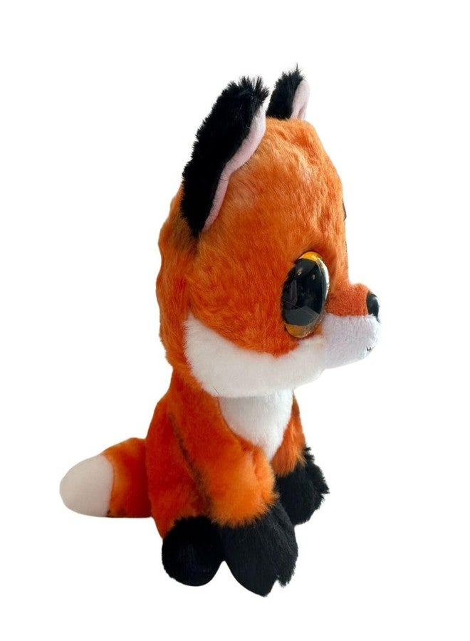 تيكلز لعبة ثعلب جالس بعيون لامعة، لعبة حيوان محشو ناعم للأطفال، هدية عيد ميلاد للأولاد والبنات (الحجم: 20 سم، اللون: متعدد الألوان) - Image 3