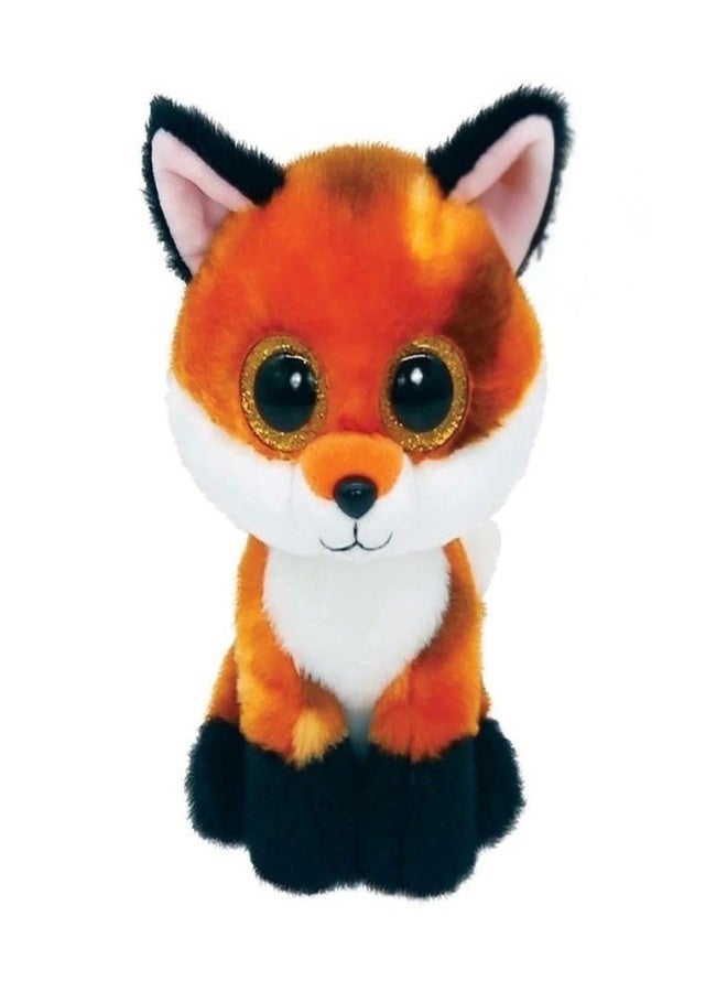 تيكلز لعبة ثعلب جالس بعيون لامعة، لعبة حيوان محشو ناعم للأطفال، هدية عيد ميلاد للأولاد والبنات (الحجم: 20 سم، اللون: متعدد الألوان) - Image 1
