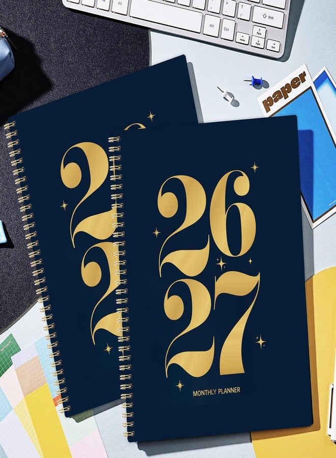 Lortarl 2026-2027 Monthly Planner - 2026-2027 Planner from July 2026 - Deccember 2027, Monthly Planners 8.5''x11'', 18 Months with Tabs, Large Daily Blocks, Double Inner Pocket - Image 2