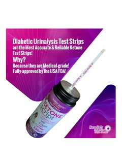 Nurse Hatty Ketone Urine Test Strips  Suitable for Diabetics and All Keto Dieters 150 test strips  - Image 2