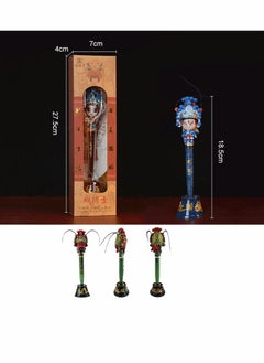 Y&D 0.5 Funny Ballpoint Pens Peking Opera Mask Gel Pen Cute Kawaii Chinese Cartoon Drama Character Decorative Smooth Writing for School Office Home (Guan Yu)  - Image 3