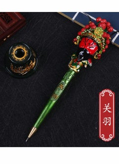 Y&D 0.5 Funny Ballpoint Pens Peking Opera Mask Gel Pen Cute Kawaii Chinese Cartoon Drama Character Decorative Smooth Writing for School Office Home (Guan Yu)  - Image 5