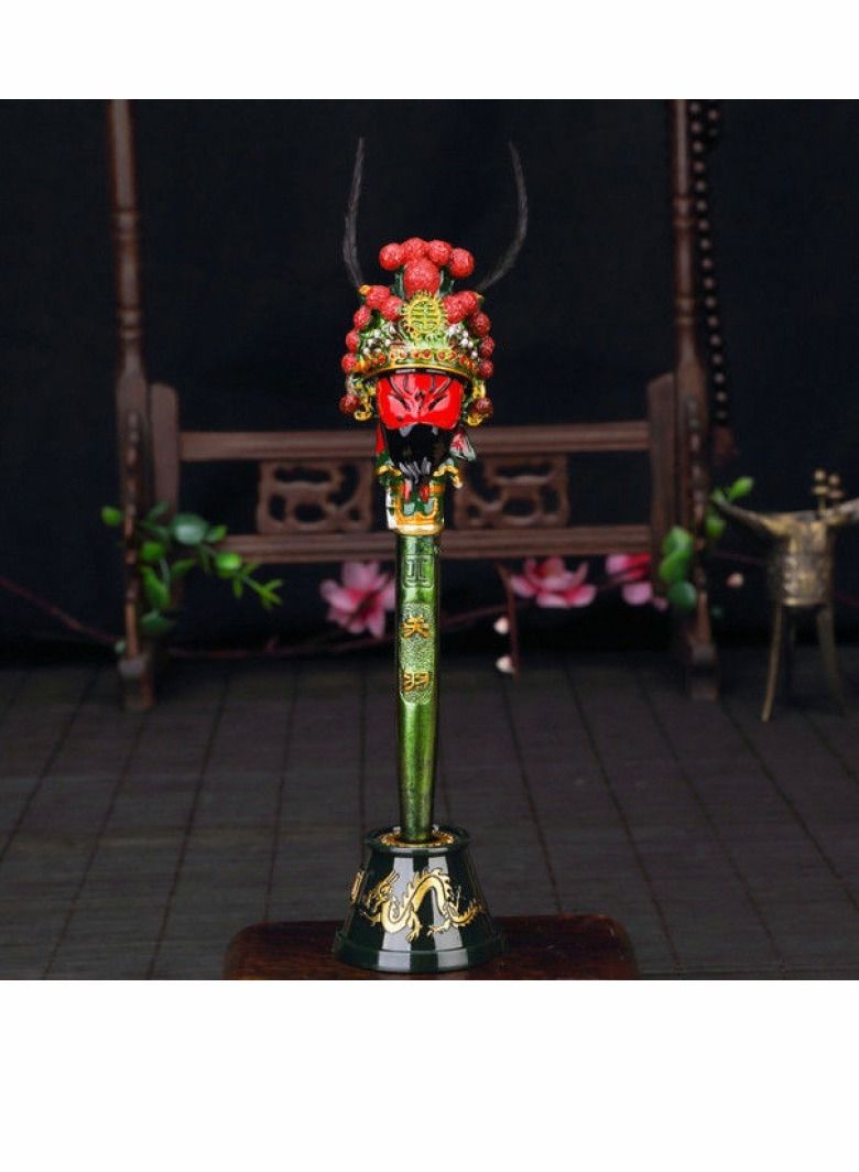 Y&D 0.5 Funny Ballpoint Pens Peking Opera Mask Gel Pen Cute Kawaii Chinese Cartoon Drama Character Decorative Smooth Writing for School Office Home (Guan Yu) - Image 4