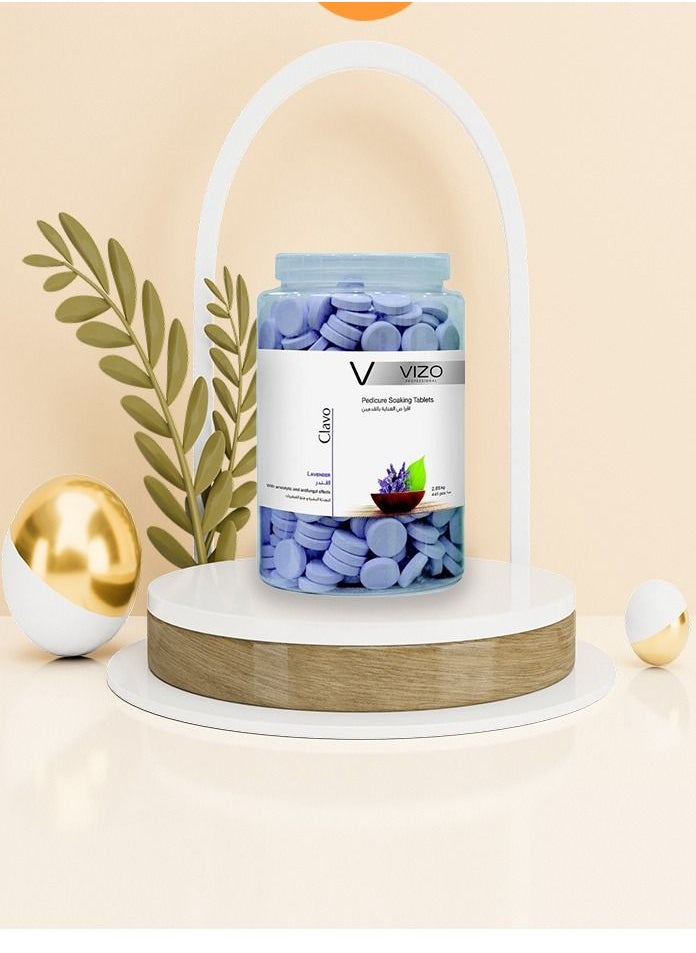 VIZO Clavo Pedicure Soaking Tablets Lavender-2800g  - Image 2
