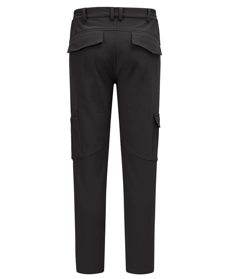 Gopune Women's Waterproof Windproof Outdoor Hiking Snow Ski Insulated Pants (Black,XL) - Image 2