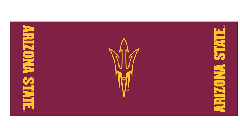Kwik-Covers Collegiate Kwik-Covers Rectangle Plastic Table Covers  Bundle of 2 (Arizona State University  8') - Image 4