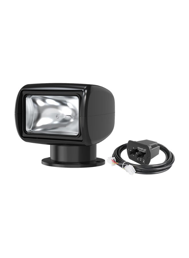 SEAFLO 02 Series Remote Control Halogen Searchlight 12V 50W 175000cd IP65 Marine - Image 2