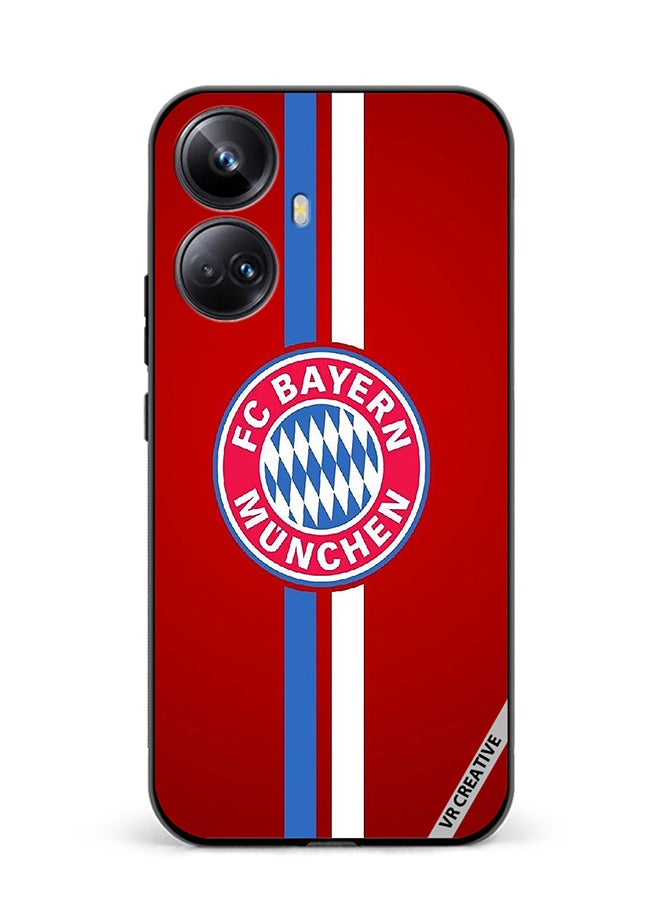 VR CREATIVE Protective Case Cover For Realme 10 Pro Plus Fc Bayern Munchen Logo Red Design Multicolour - Image 1