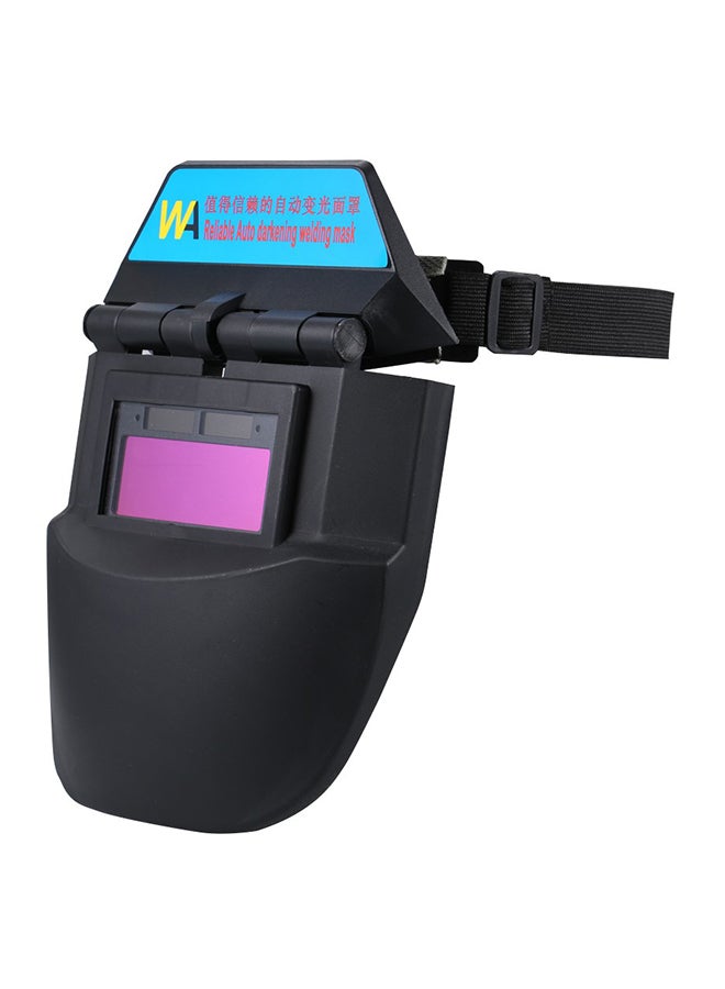 Adjustable Welding Helmet Auto Darkening Welding Mask Black 20 x 26centimeter  - Image 1